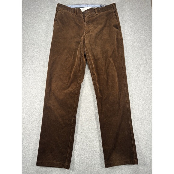 Polo Ralph Lauren Other - Polo Ralph Lauren Corduroy Pants Men 36x34 (inseam 33) Brown Classic Fit Stretch